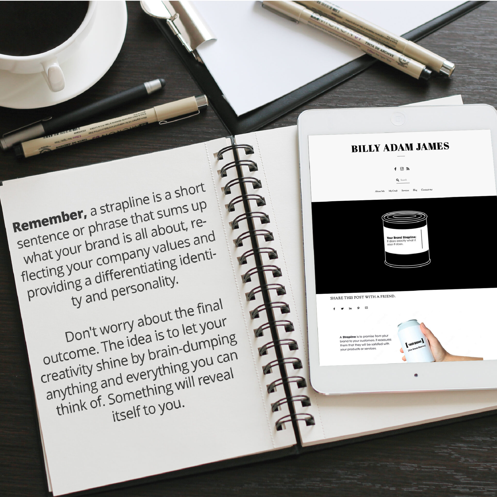 Writing a Strapline? Here are 5 easy Steps to Create yours Today