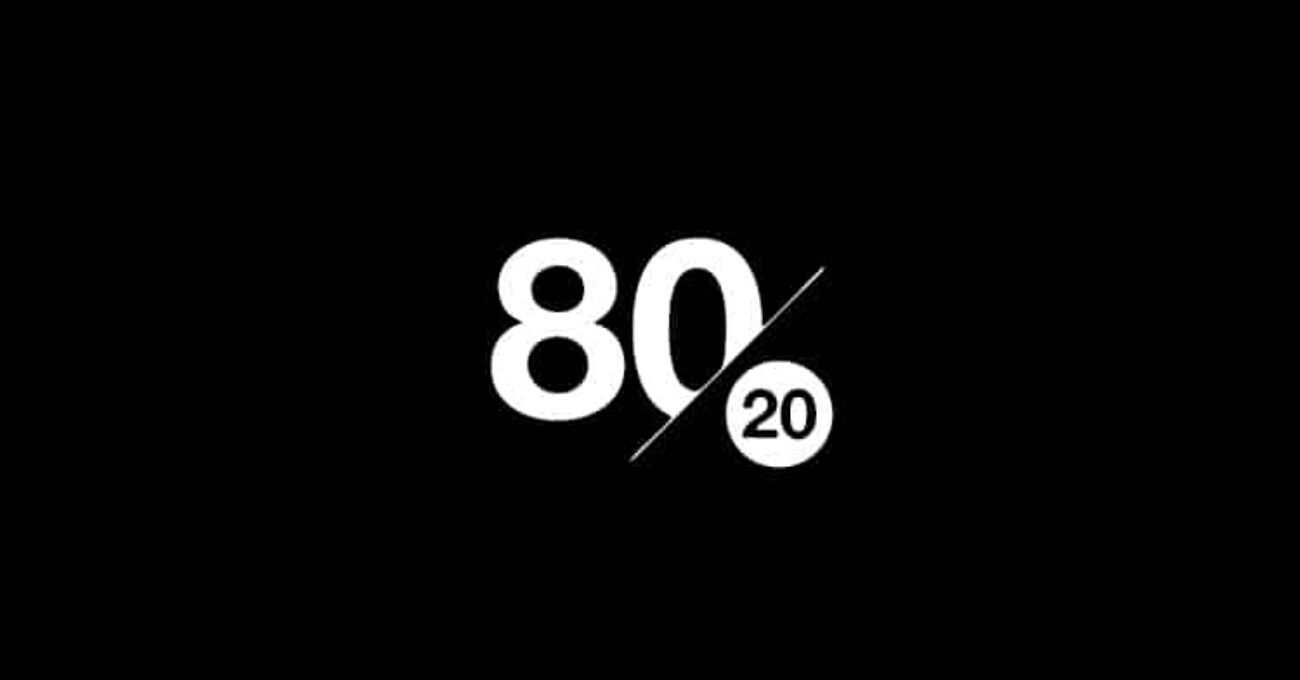 80/20 Rule to Branding
