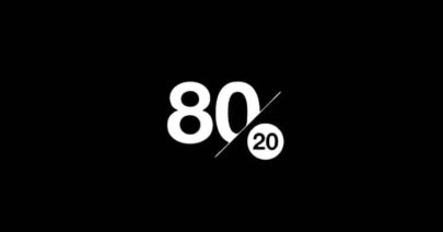 80/20 Rule to Branding